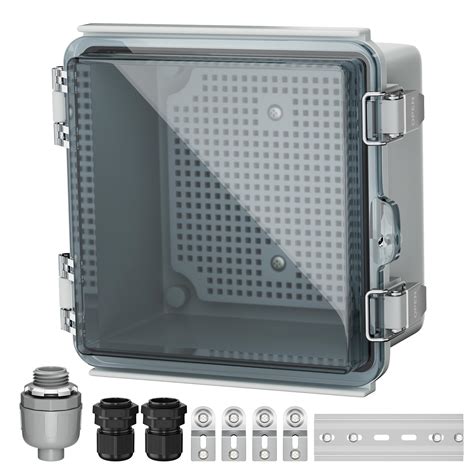 clear waterproof enclosure for outdoor electrical mods|polycase plastic enclosures.